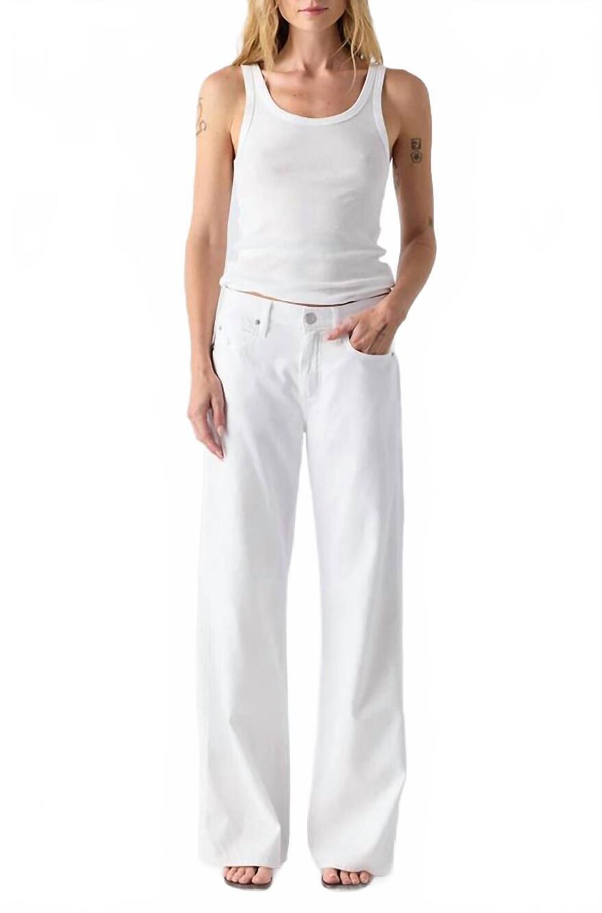 NEW AMO regina jeans in white